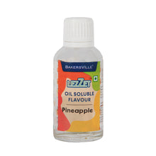 Load image into Gallery viewer, Lezzet Premium Concentrated Oil Soluble Flavour Essence (Pineapple) for Chocolate, Cake Making, Candy, Cookies, IceCream, Dessert | Sugar-Free | 30ml
