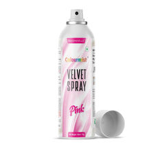 Load image into Gallery viewer, Colourmist Velvet Spray ( Pink ), 100ml | Premium Cocoa Velvet Butter Spray Color for Frozen Dessets &amp; Cakes | ( Pink ) | 100ml
