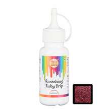 Load image into Gallery viewer, MetaGlo Cake Decorating Drip &quot;Ravishing Ruby&quot; Edible Sparkling Drip ( Ruby ), 100 gm
