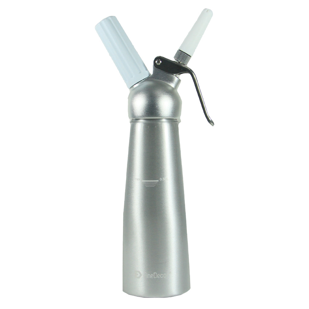 Finedecor Cream Whipper, Whipped Cream Dispenser Canister, 500 ML - FD 2917