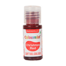 Load image into Gallery viewer, Colourmist Soft Gel Paste Food Color, (Christmas Red), 20g | Edible Gel Colour For Fondant / Dessert / Baking |
