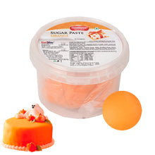 Load image into Gallery viewer, Casablanca Orange Sugar Paste / Fondant  for Cake Decorating, 200g
