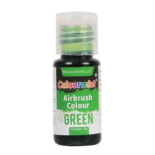 Load image into Gallery viewer, Colourmist Edible Concentrated Vibrant Airbrush Colour (GREEN), 20g  | Airbrush Colour For Cakes, Choclate, Fondant, Icing and more | GREEN, 20g

