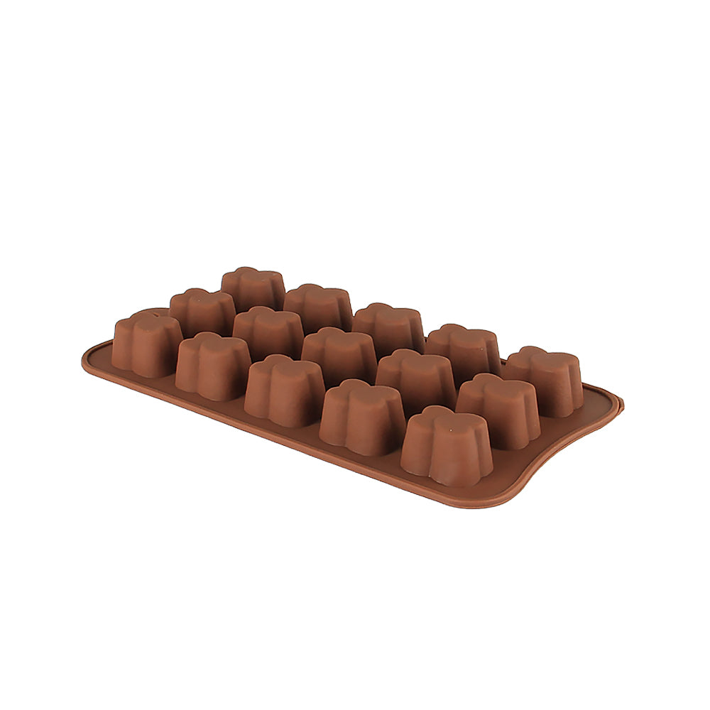 Finedecor Silicone Double Heart Chocolate Mould - FD 3140, (15 Cavities)