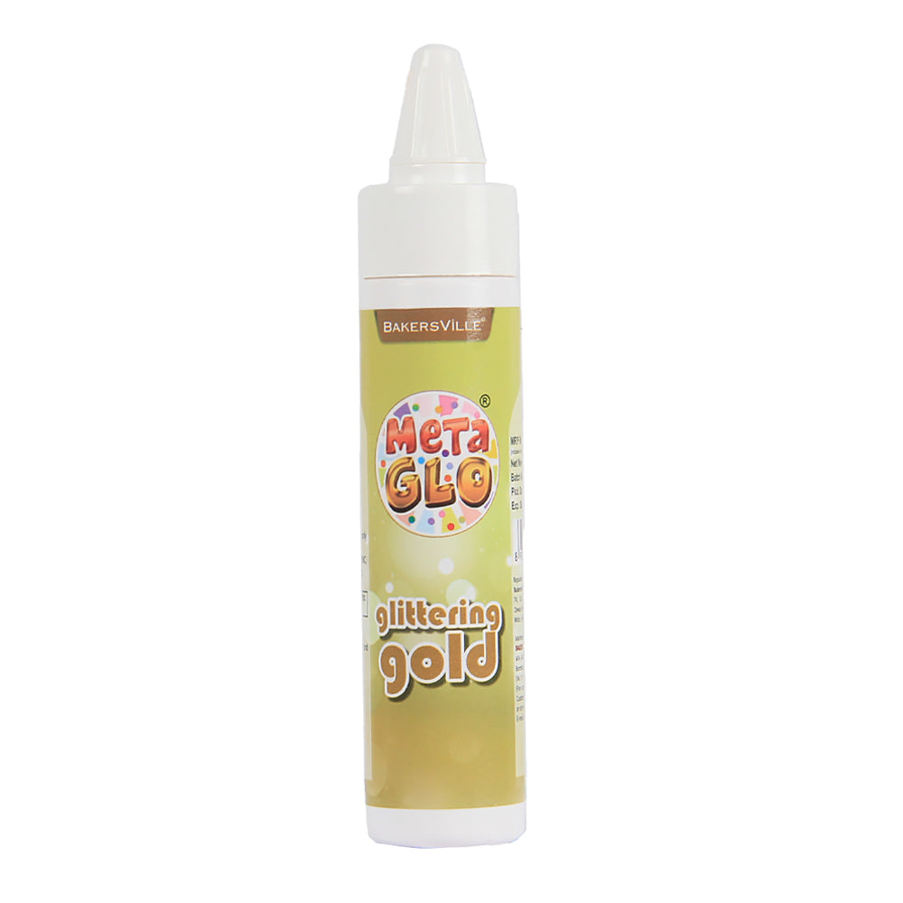 MetaGlo Food Color (Glittering Gold), 25g