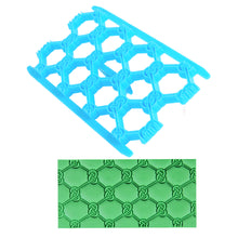 Load image into Gallery viewer, FineDecor Knot Styled Shape Fondant Quilt Mold Embosser Biscuit Mold Cookie Cutter For Cupcake Decoration And Cake Decorating DIY Tool - FD 3265
