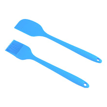 Load image into Gallery viewer, FineDecor 2 in 1 Combo of Brush &amp; Spatula Set | For Pastry,Cake Mixer,Decorating,Cooking,Baking,Grilling Tandoor |Baking Tools (Big), FD 3430
