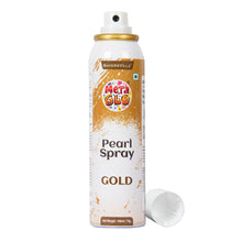 Load image into Gallery viewer, MetaGlo Edible Pearl Spray ( Gold ), 100ml | Cake Decorating Spray Colour for Cakes, Cookies, Cupcakes Or Any Consumable For A Dazzling Metallic Shimmer Effect, Gold
