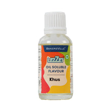 Load image into Gallery viewer, Lezzet Premium Concentrated Oil Soluble Flavour Essence (Khus) for Chocolate, Cake, Candy, Cookies, IceCream, Dessert | Sugar-Free | 30ml
