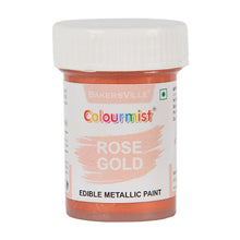 Load image into Gallery viewer, Colourmist Edible Metallic Paint (Rose Gold), For Cake / Icing / Fondant / Craft, 20g
