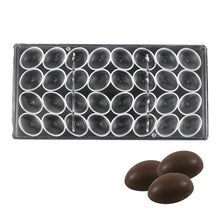 Load image into Gallery viewer, FineDecor Oval Shaped Polycarbonate Chocolate Mold  (32 Cavities), Transparent, FD 3418
