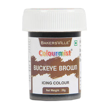 Load image into Gallery viewer, Colourmist Edible Icing Color ( Buckeye Brown ), 20g | Food Colour For Cake Batter, Icing, Buttercream Frosting, Royal Icing | 20g
