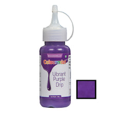 Load image into Gallery viewer, Colourmist Cake Decorating Drip ( Vibrant Purple ), Edible Vibrant Colour Drip ( Purple ), 100 gm
