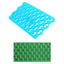 Load image into Gallery viewer, FineDecor Mustache Shaped Fondant Quilt Mold Embosser Biscuit Mold Cookie Cutter For Cupcake Decoration And Cake Decorating Tool - FD 3274

