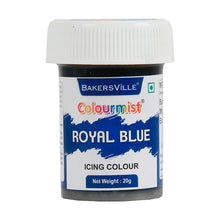 Load image into Gallery viewer, Colourmist Edible Icing Color ( Royal Blue ), 20g | Food Colour For Cake Batter, Icing, Buttercream Frosting, Royal Icing | 20g
