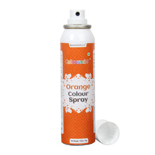 Load image into Gallery viewer, Colourmist Premium  Colour Spray (Orange), 100ml | Cake Decorating Spray Colour for Cakes, Cookies, Cupcakes Or Any Consumable For A Dazzling Effect
