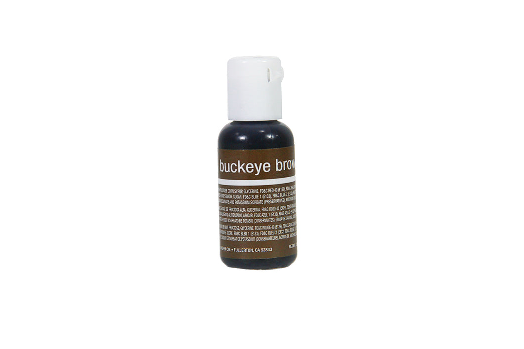 Chefmaster Liqua- Gel, Buckeye Brown, 20 ml