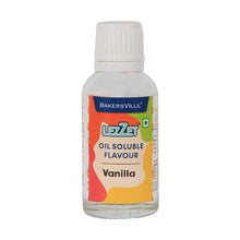 Load image into Gallery viewer, Lezzet Premium Concentrated Oil Soluble Flavour Essence (Vanilla) for Chocolate, Cake, Candy, Cookies, Ice Creams, Desserts | Sugar-Free | 30ml
