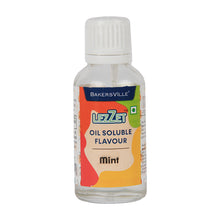 Load image into Gallery viewer, Lezzet Premium Concentrated Oil Soluble Flavour Essence (Mint) for Chocolate, Cake, Candy, Cookies, IceCream, Dessert | Sugar-Free | 30ml
