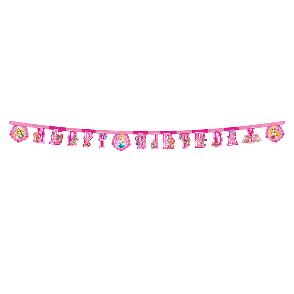 Disney Princess Happy Birthday Die-Cut Banner - BV82652 - 1Pc