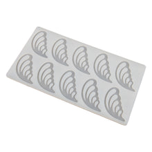 Load image into Gallery viewer, FineDecor Feather Shape Chocolate Garnishing Sheet For Chocolate And Cake Decoration (10 Cavity),FD 3356
