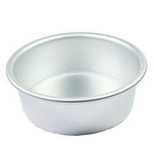 Load image into Gallery viewer, FineDecor Premium Aluminium Cake Pan/Mould, Round Shape (8 inch diameter * 3 inch height), FD 3018
