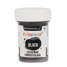 Load image into Gallery viewer, Colourmist Super Whip Edible Powder Colour, (Black), 5g | Powder Colour For Cream / Icing / Fondant / Frosting / Dessert / Baking |
