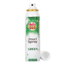 Load image into Gallery viewer, MetaGlo Edible Pearl Spray ( Green ), 100ml | Cake Decorating Spray Colour for Cakes, Cookies, Cupcakes Or Any Consumable For A Dazzling Metallic Shimmer Effect, Green
