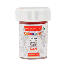 Load image into Gallery viewer, Colourmist Edible Cocoa Butter Colour Paint ( Red ), 20g | Cocoa Butter Color Paint For Chocolate, Icing, Airbrush, Gumpaste | Red, 20g
