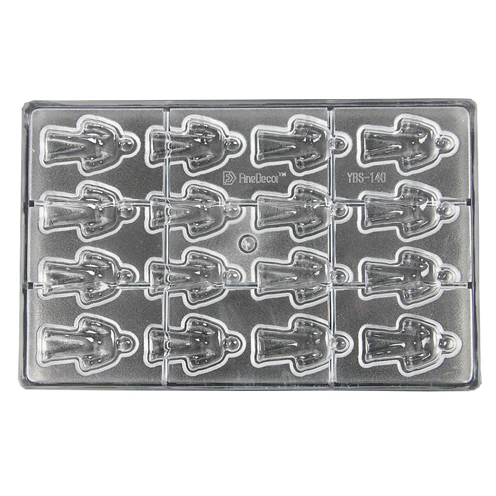 FineDecor Polycarbonated Chocolate Mould, YBS 140