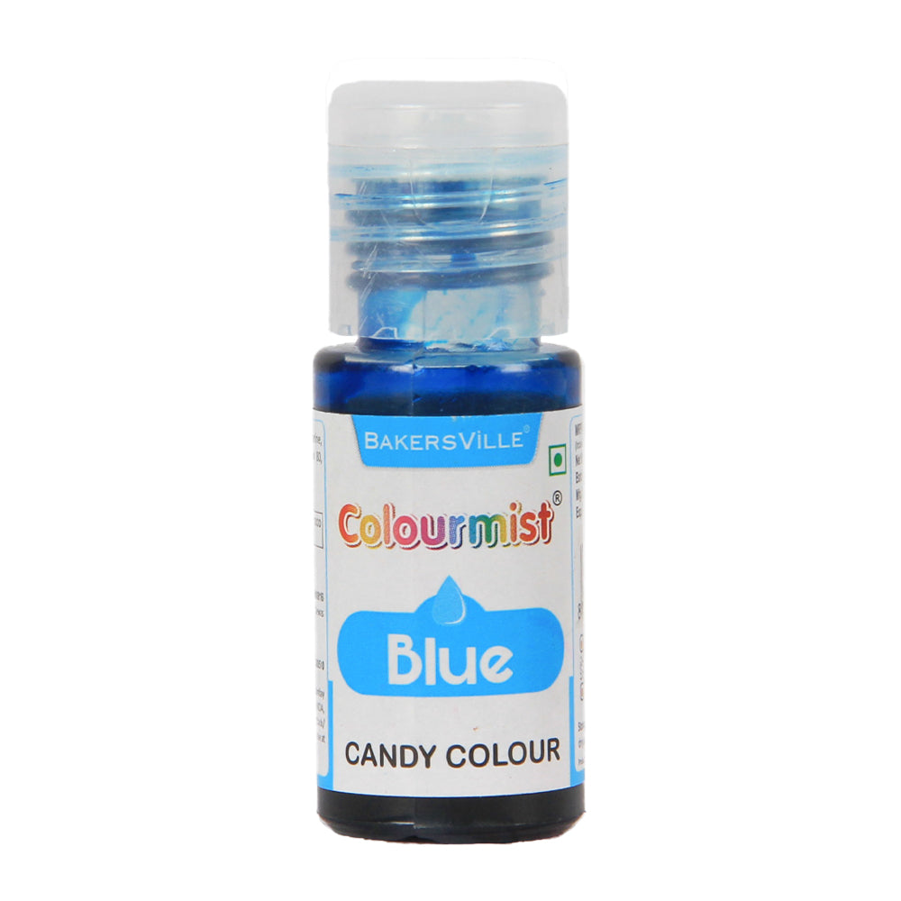 Colourmist Oil Candy Color for Chocolate & Oil Based Products, (Blue), 20g