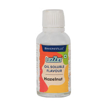 Load image into Gallery viewer, Lezzet Premium Concentrated Oil Soluble Flavour Essence (Hazelnut) for Chocolate, Cake, Candy, Cookies, IceCream, Dessert | Sugar-Free | 30ml
