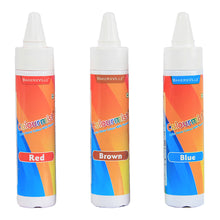 Load image into Gallery viewer, Colourmist Powder Food Colour, Pack of 3 Assorted Colours (25g Each) (Blue, Brown, Red)| Perfect For Cake, Icing, Ice Cream, Frosting, Dessert
