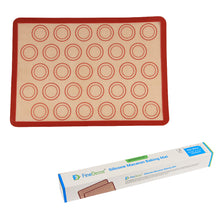 Load image into Gallery viewer, FineDecor Silicone Macaron Baking Mat Sheet (16.5*11.4 inch)/(42*29 cm), Non-Stick Baking Sheet Cookie Liner (SMALL) - FD 3396
