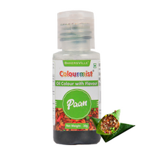 Load image into Gallery viewer, Colourmist Oil Colour With Flavour (Paan), 30g | Chocolate Oil Paan Flavour with Paan Colour | Chocolate Oil Paan Emulsion |, 30g
