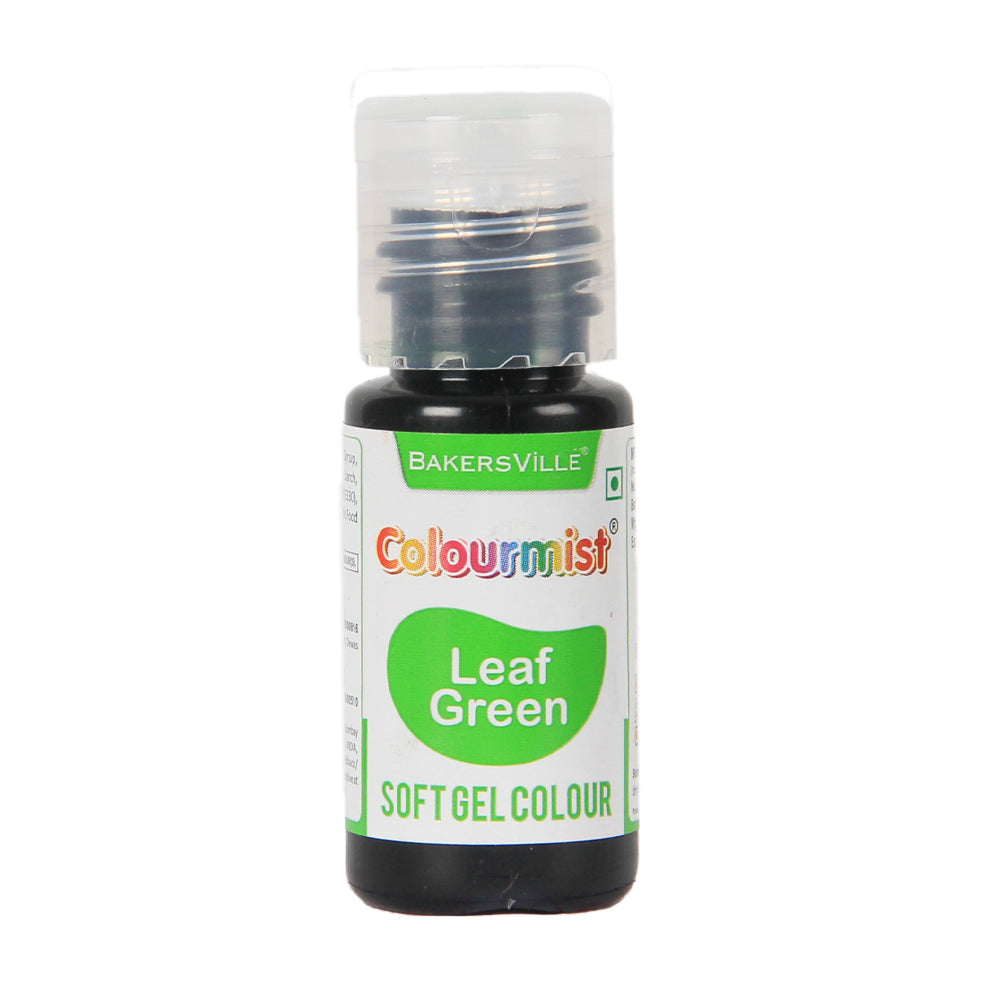 Colourmist Soft Gel Paste Food Color, (Lemon Green), 20g | Edible Gel Colour For Fondant / Dessert / Baking |