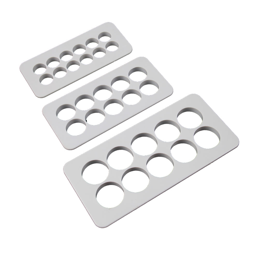 FineDecor Round Cookie Cutter / Fondant Cutter & Embosser - Geometric Cutter Set, Circular Cake Fondant Cutter, FD 3369