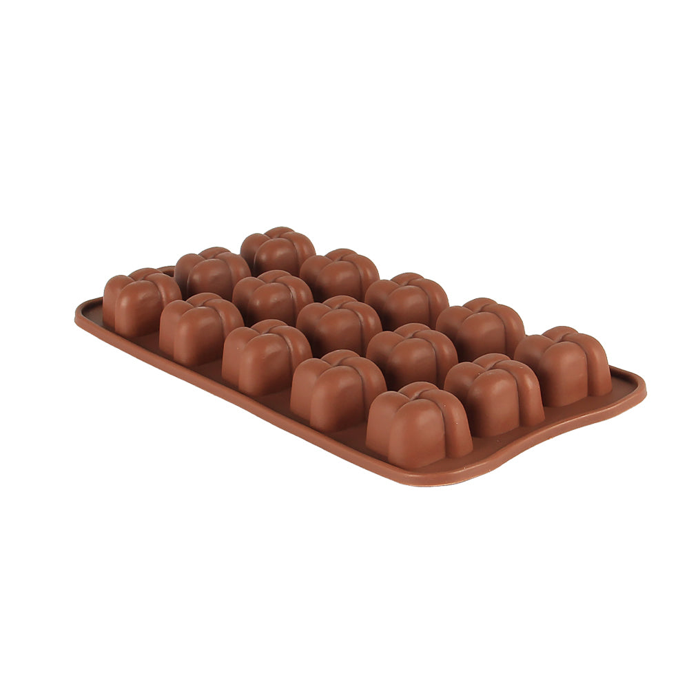 Finedecor Silicone Fan/Fun Geometric Shape Chocolate Mould - FD 3153, (15 Cavities)
