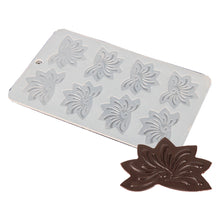 Load image into Gallery viewer, FineDecor Flower Pattern Silicone Chocolate Garnishing Mould (8 Cavity), Flower Shape Garnishing Sheet For Chocolate And Cake Decoration, FD 3508
