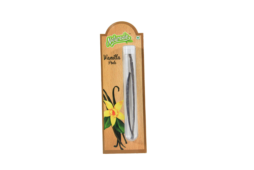 Natureale Vanilla Pods (2 Pods Blister), 5 Gm