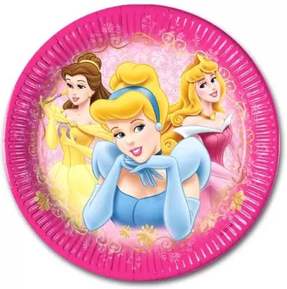 Disney Princess Paper Plates Medium - BV82645 - 8Pcs