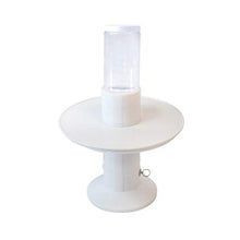 Load image into Gallery viewer, FINEDECOR Surprise Plastic Cake Stand (White, 10 inch)
