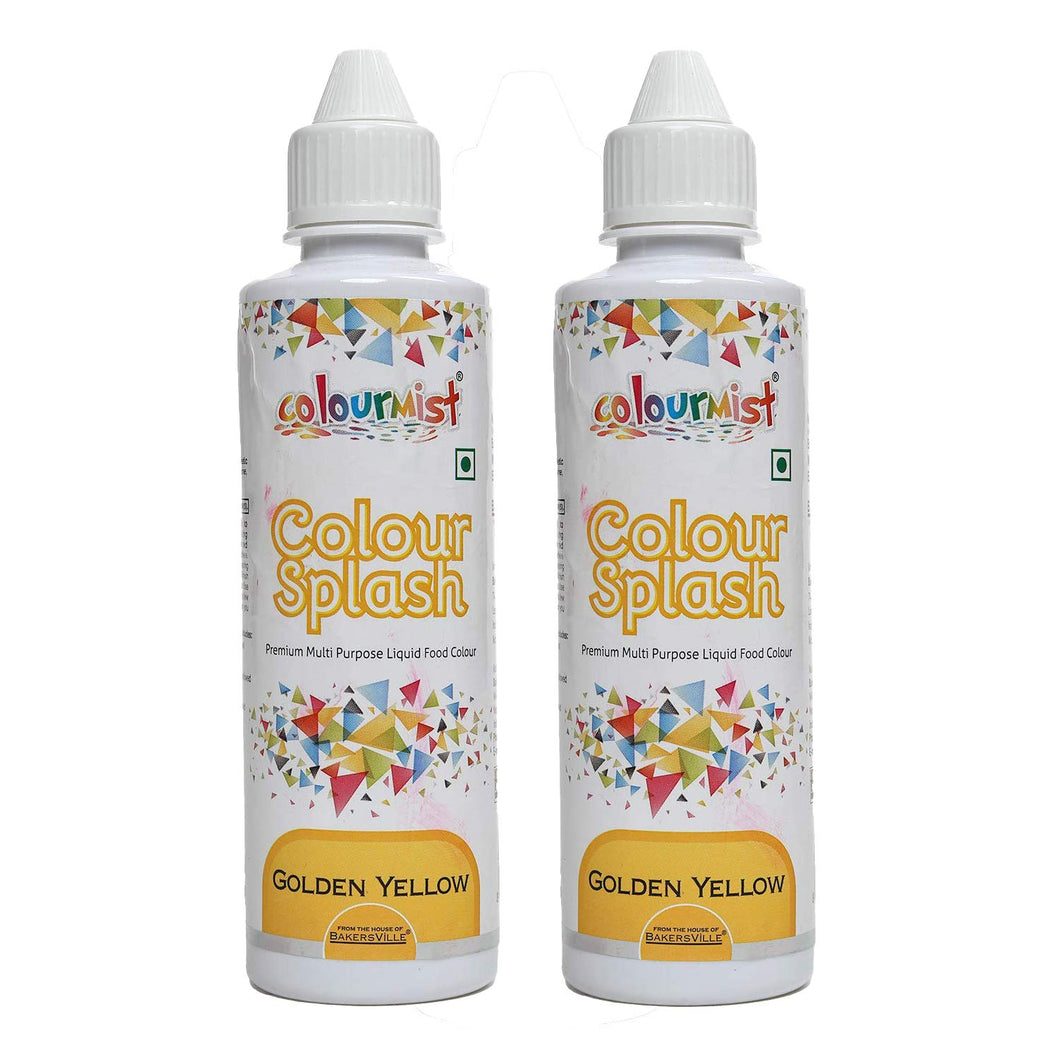 Colourmist Colour Splash - (Pack of 2) - Golden Yellow (200 g)