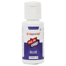 Load image into Gallery viewer, Colourmist All In One Food Colour (Blue), 30g | Multipurpose Concentrated Food Color for Chocolates, Icing, Sweets, Fondant &amp; for All Food Products
