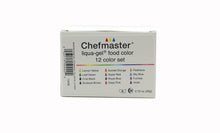 Load image into Gallery viewer, CHEFMASTER - LIQUA GEL - ASSORTED KIT - (20 GM X 12 BOTTLES X 1 KIT)
