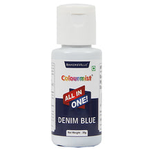 Load image into Gallery viewer, Colourmist All In One Food Colour (Denim Blue), 30g | Multipurpose Concentrated Color for Chocolates, Icing, Sweets, Fondant &amp; for All Food Products
