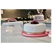 Load image into Gallery viewer, FineDecor Storage Container Box for Cakes &amp; Cupcakes with Collapsible Handles, FD 3384
