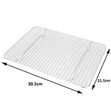 Load image into Gallery viewer, FineDecor Oven Safe Stainless Steel Cooling Rack for Baking Small (30.5*21.6 cm), FD 3035
