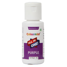 Load image into Gallery viewer, Colourmist All In One Food Colour (Purple), 30g | Multipurpose Concentrated Food Color for Chocolates, Icing, Sweets, Fondant &amp; for All Food Products
