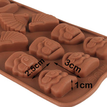 Load image into Gallery viewer, Finedecor Silicone Festival Chocolate Mould - FD 3145, (14 Cavities)
